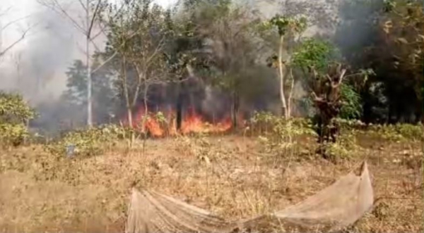 Tension as hunters are accused of burning farmlands in N/R