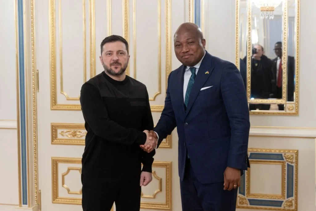 Zelenskyy met with Ghana’s Foreign Minister for the first time, discussed defense, agricultural sector, and education