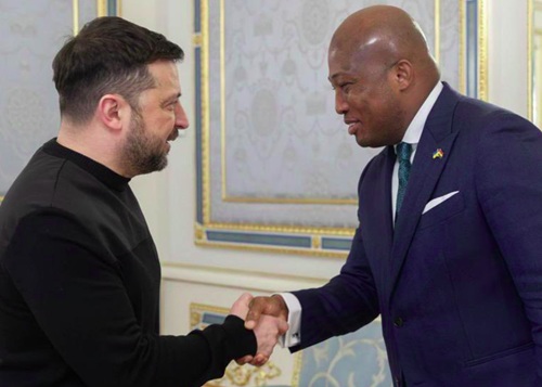 Ukraine: Ghana in talks with Zelenskyy over release of two nationals