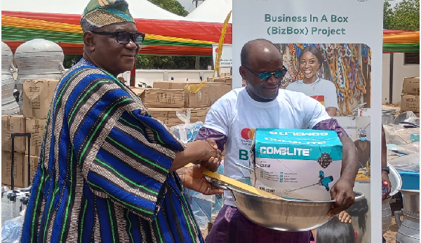 GEA, partners distribute start-up kits to 481 youth in Tamale