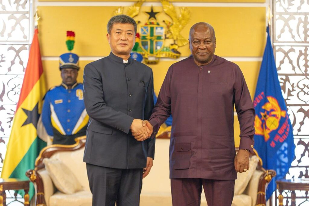 China reaffirms unwavering ties with Ghana as Ambassador presents credentials