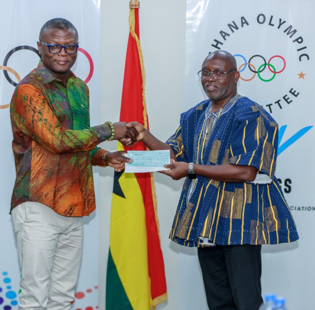 GOC Board Members donate to Ghana Sports Fund