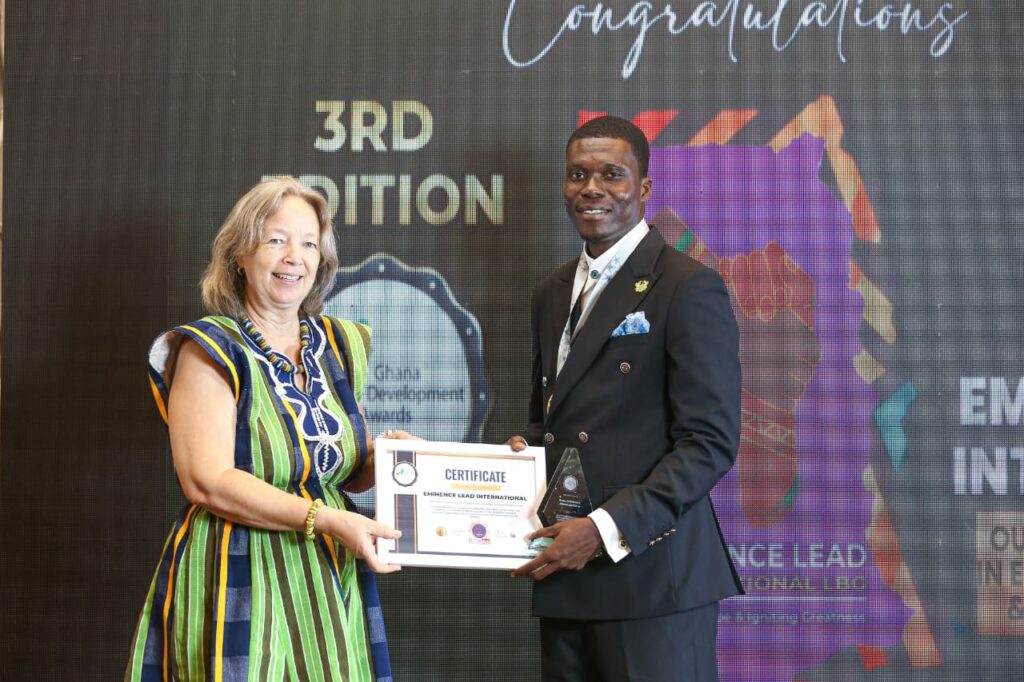Eminence Lead International wins top innovation award at Ghana Development Awards 2026