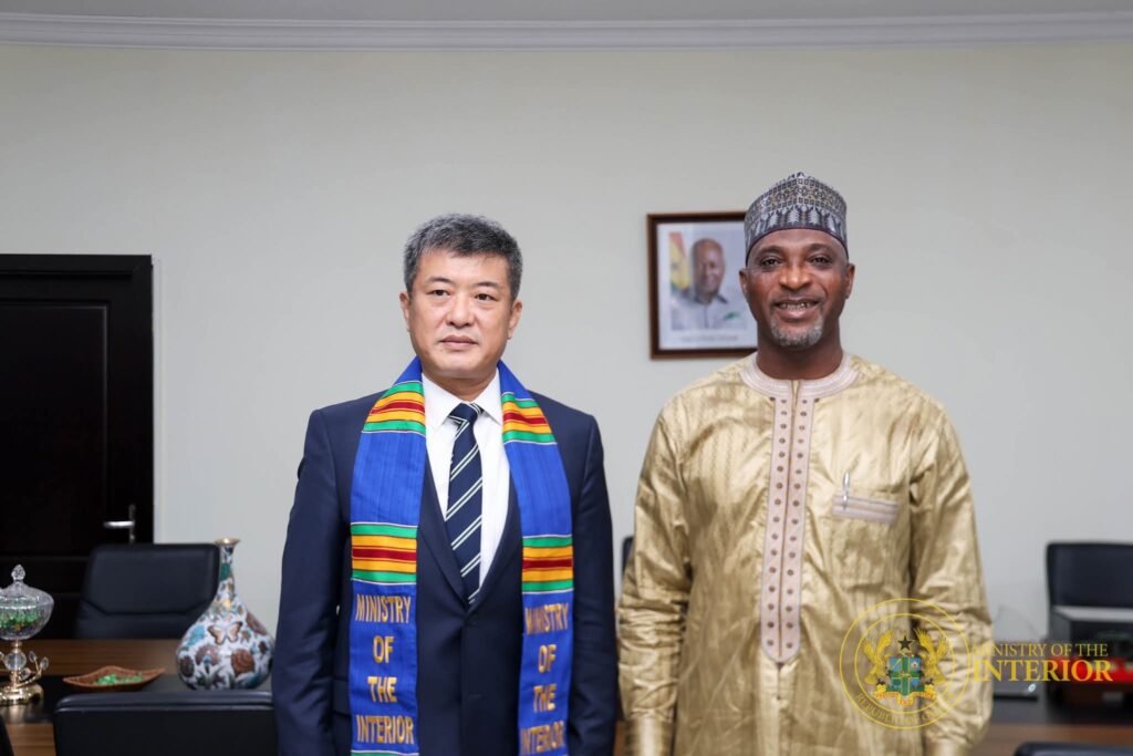 Ghana-Bilateral Relations – Chinese Ambassador calls on Interior Minister