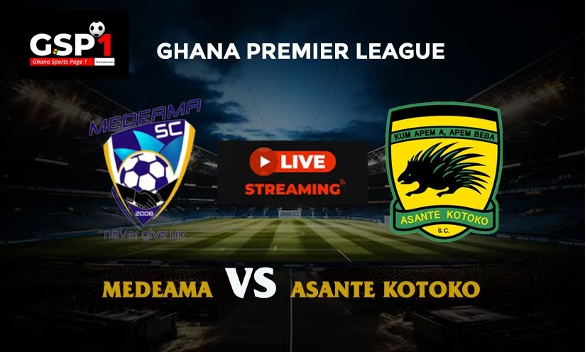 Medeama vs. Asante Kotoko-Ghana Premier League matchday 29