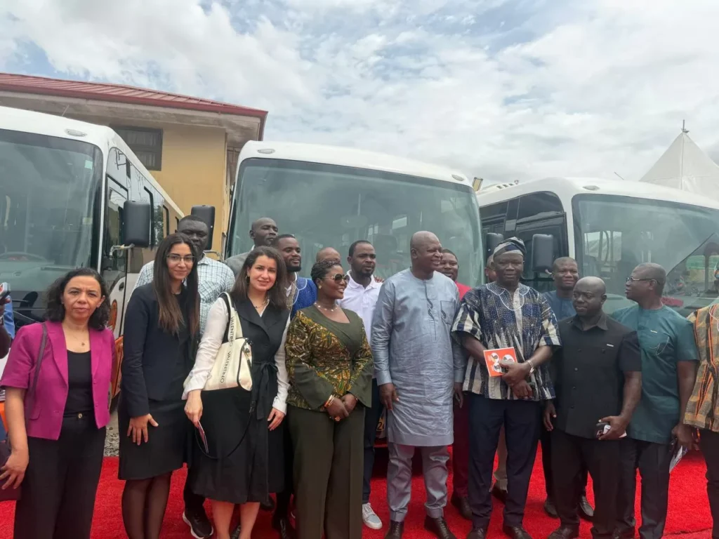 Egypt delivers first batch of $200m bus order to Ghana