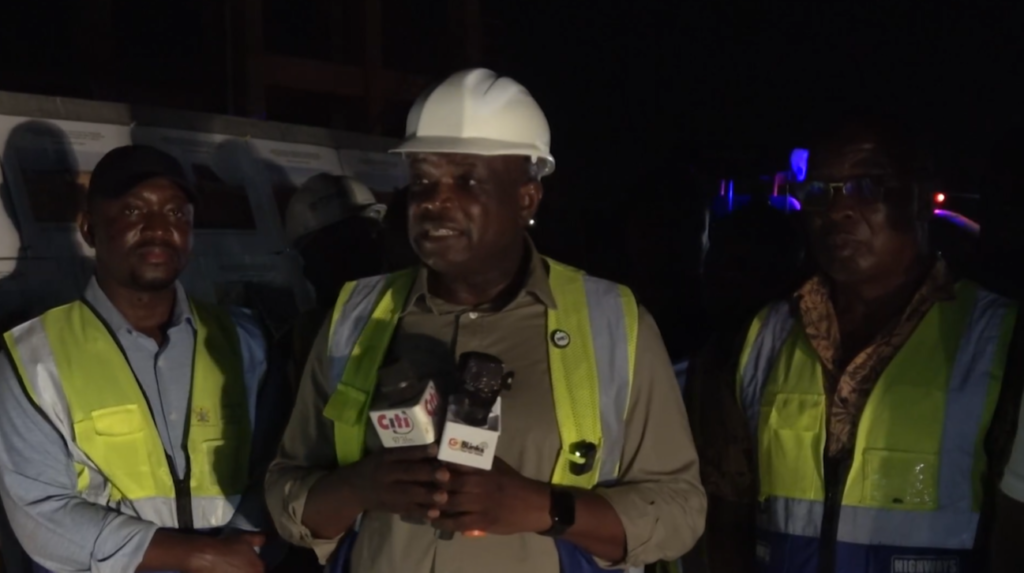 Agbodza defends late-night road inspection tours