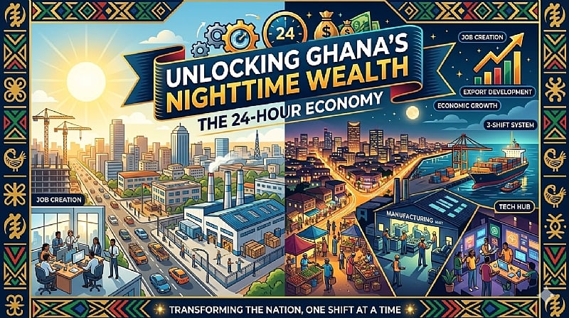 Unlocking Ghana’s Nighttime Wealth and Job Revolution