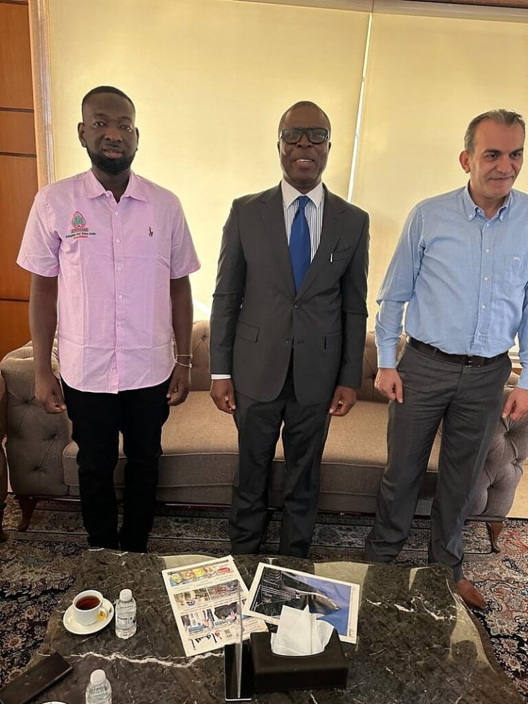 Ghana’s Ambassador to Libya commends Alhaji Salamu Amadu at African Building Exhibition in Misrata