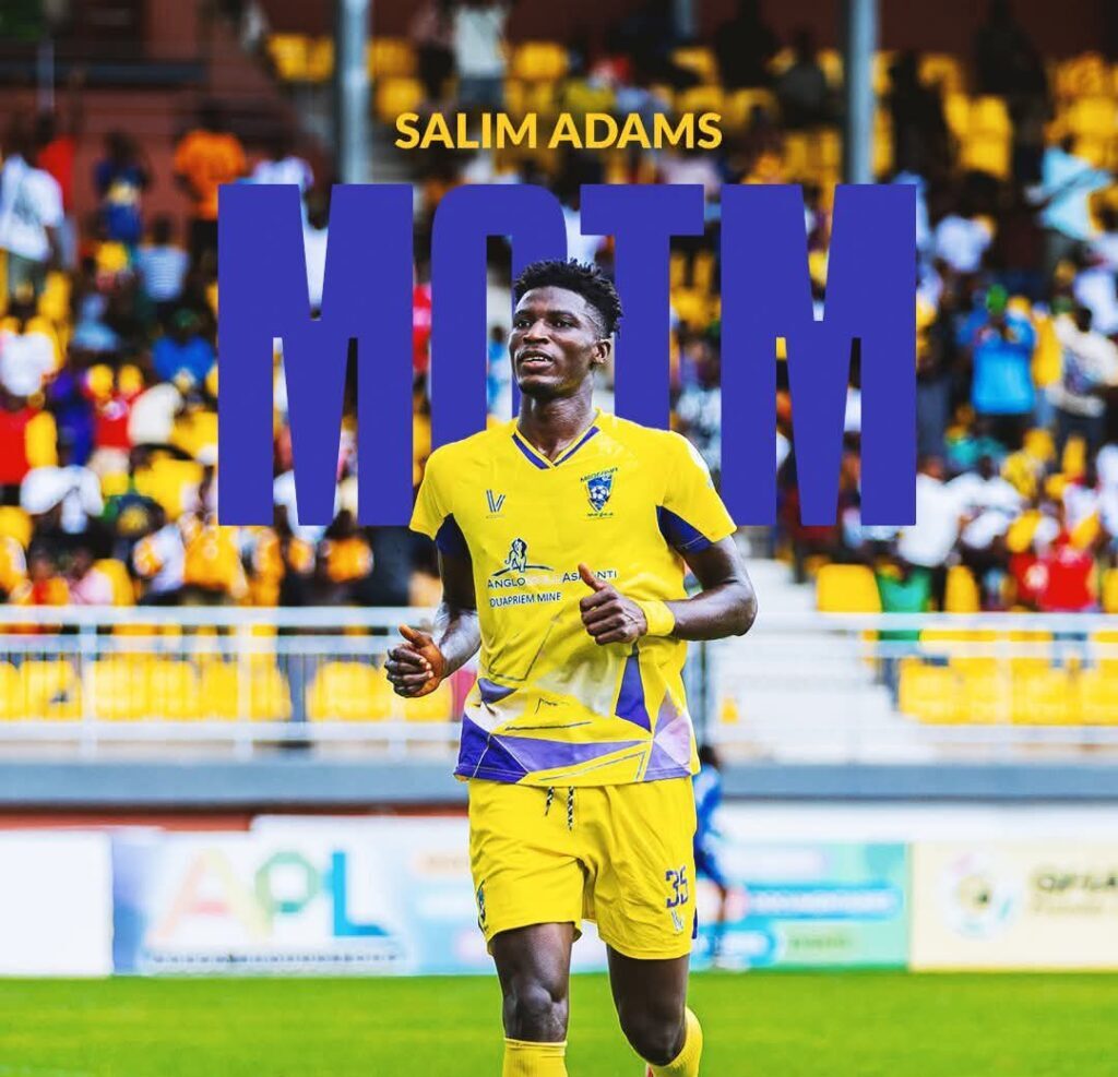 Medeama’s poster boy Salim Adams elated with Black Stars callup