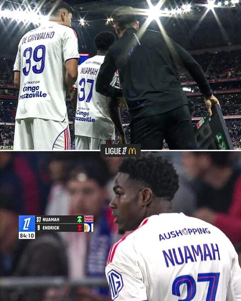 Ghana forward Ernest Nuamah returns from injury for Lyon big win