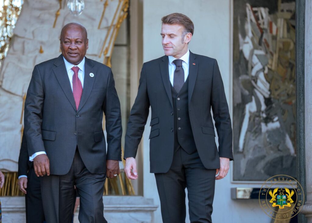 Mahama, Macron push new chapter on reparatory justice