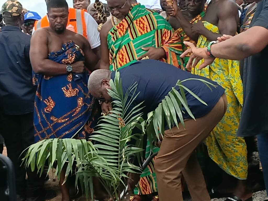 President Mahama breaks ground for construction of Green City Housing Project