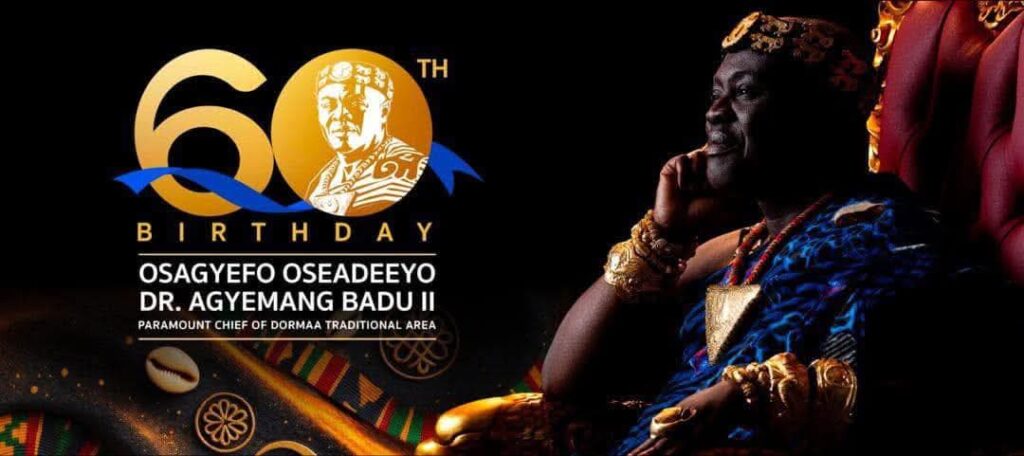 Dormaahene marks 60th birthday amid tight security at Dormaa-Ahenkro