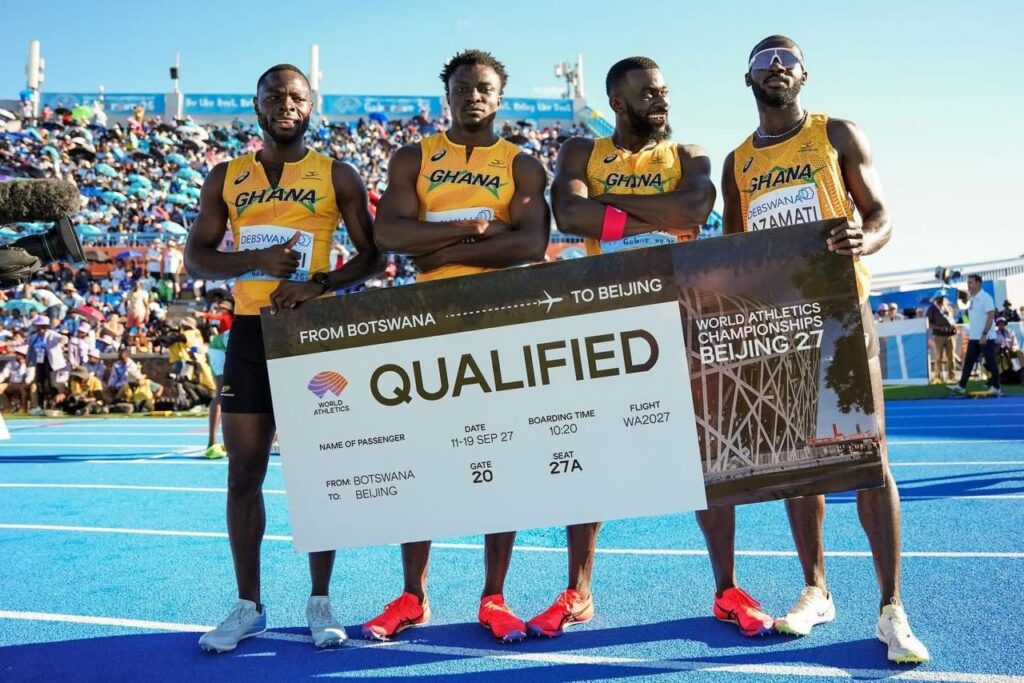 We don’t determine travel schedules for athletes – Sports Ministry responds to Ghana’s 4x100m relay team