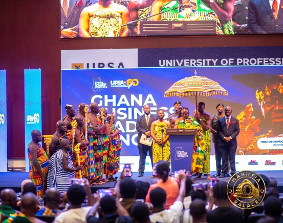 UPSA’s Ghana Business Leaders Conclave: Asantehene advocates mediation for businesses, not litigation