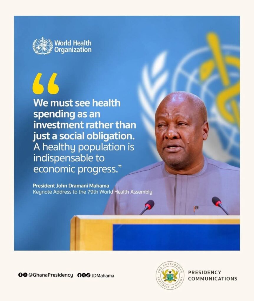 Ghana leads New Push for Sovereign, Country-Led Global Health Reform