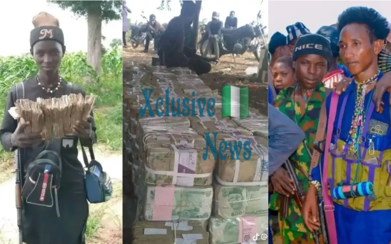 Shocking Video Exposes Bandits’ Ransom Stash: A Growing Crisis of Insecurity in Nigeria