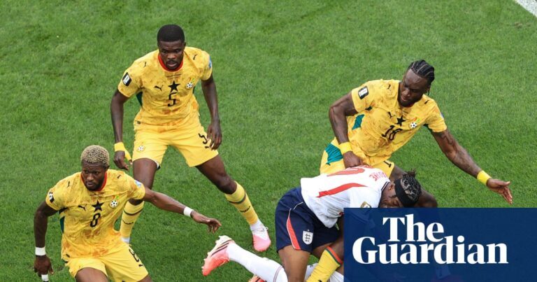 England’s grizzly Ghana draw exposes limitations of Madueke and Gordon | England
