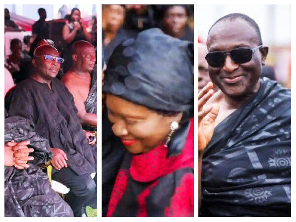 See high-profile politicians spotted at late Nana Akuoko Sarpong’s 40-Day observance