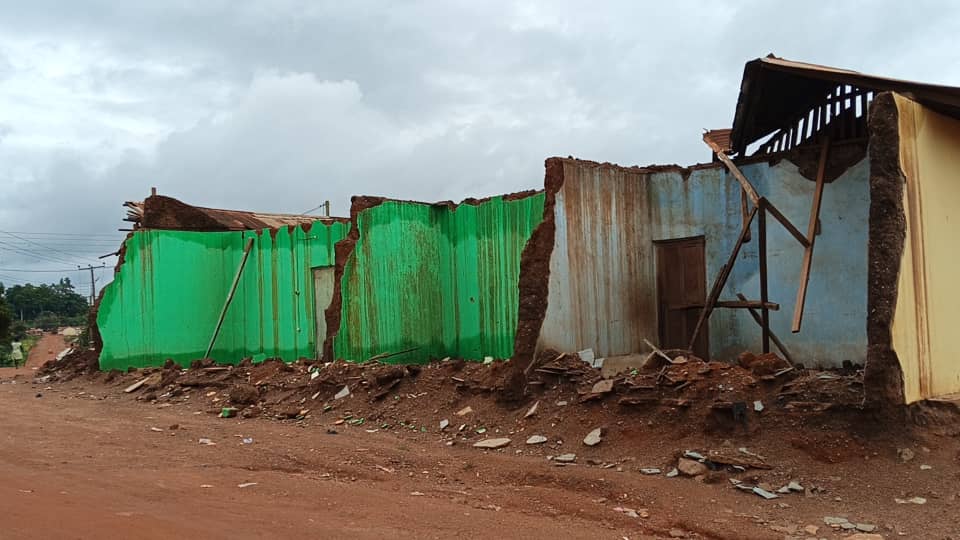 Heavy rains disrupt Big Push projects in Ajumako