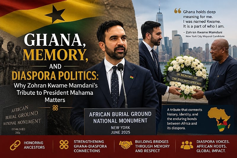 Why Zohran Kwame Mamdani’s Tribute to President Mahama Matters