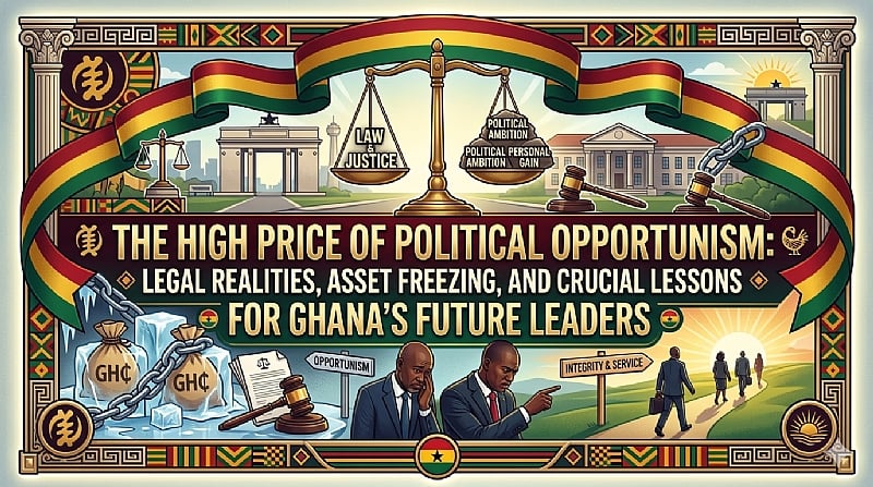 Legal Realities, Asset Freezing, And Crucial Lessons For Ghana’s Future Leaders