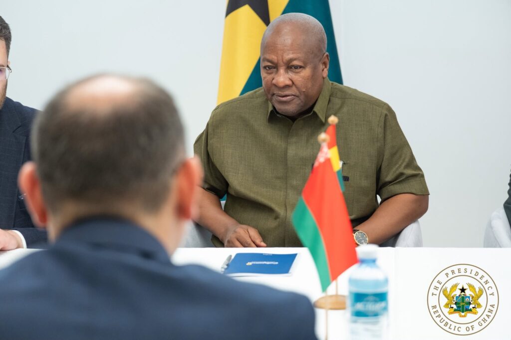 Ghana, Belarus to sign four MoUs as Mahama meets Lukashenko