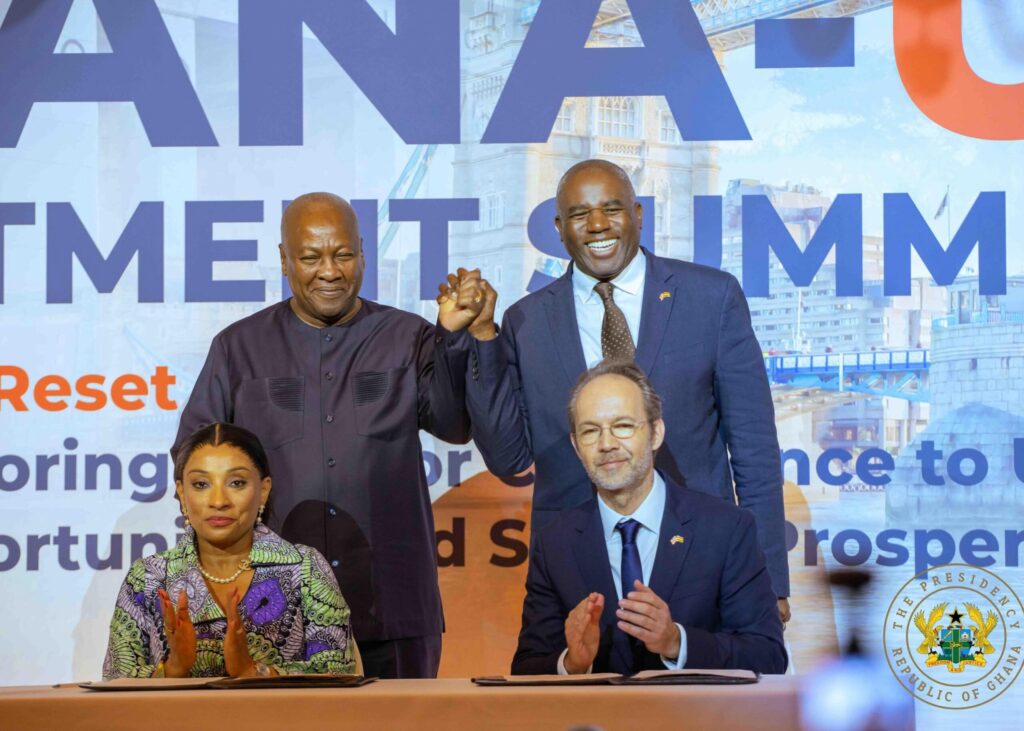 Ghana, UK sign growth partnership agreement as roadmap for 2026–2028