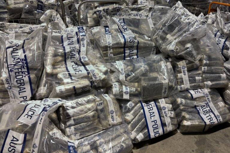Australian drug bust uncovers 3 tons of cocaine hidden underground