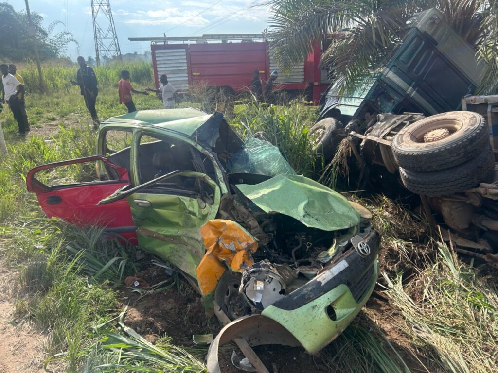 Konongo crash leaves multiple injured