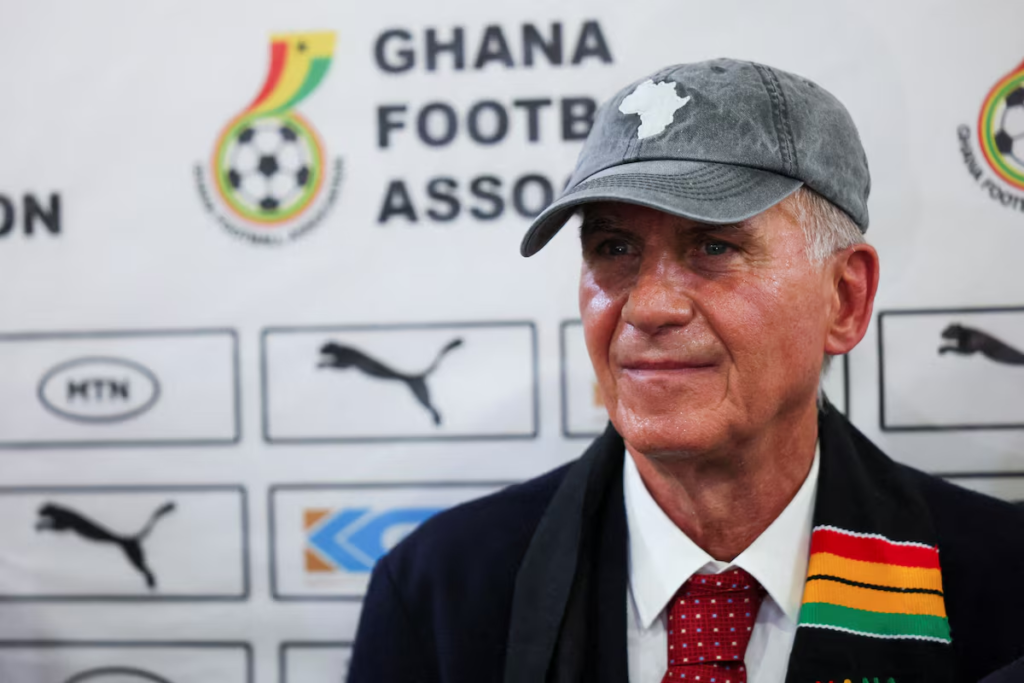 Ghana coach Queiroz enters record books at his fifth World Cup in row