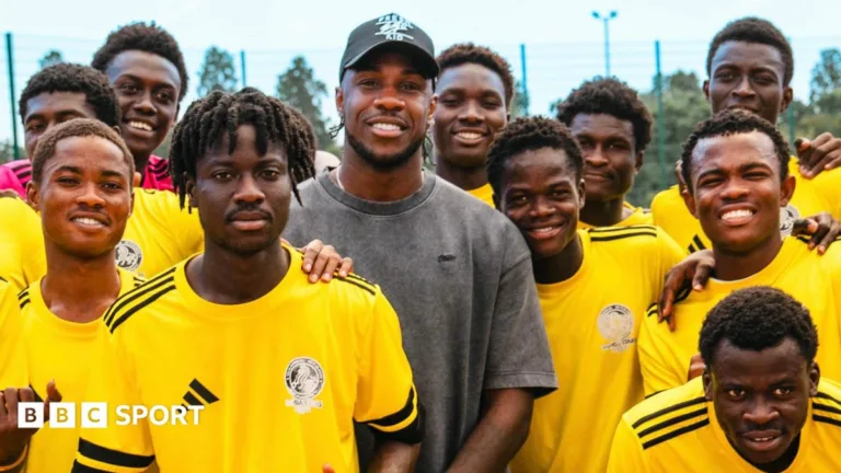 Samba Stars: Michail Antonio helps Ghanaian academy chase Premier League dreams