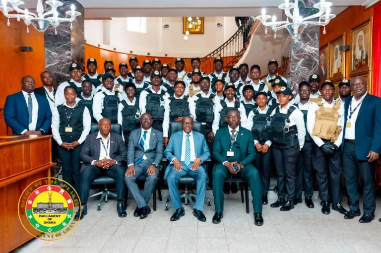 Bagbin warns parliamentary security officers against alcohol use on duty
