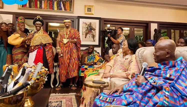 Akufo-Addo Plays Father Of The Bride At Bozoma Saint John’s Wedding
