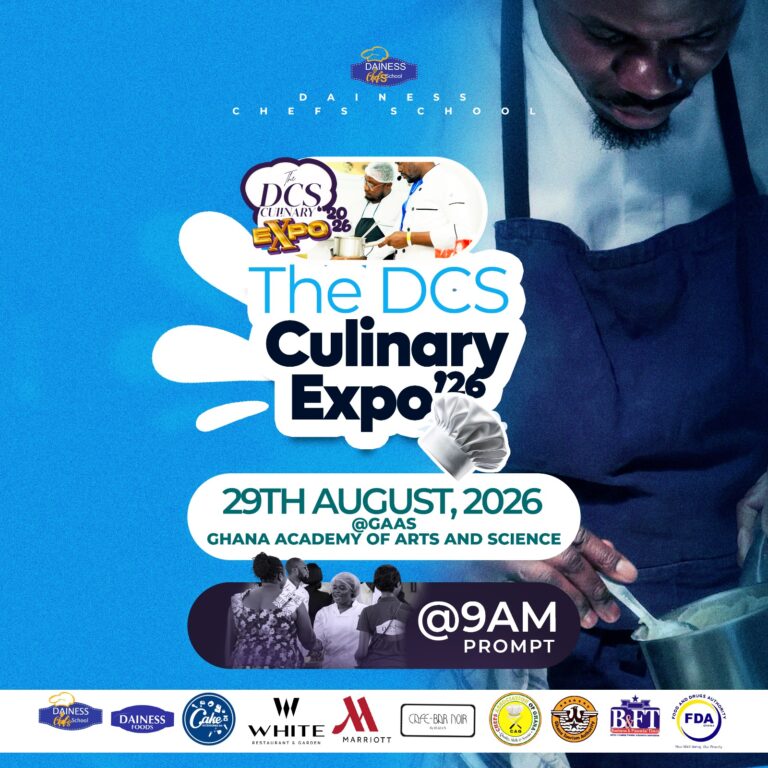 DCS Culinary Expo 2026 slated for 29 August to showcase Ghanaian culinary innovation