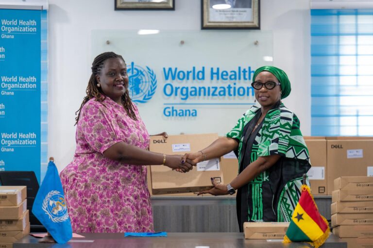 World Health Organization Enhances Ghana’s Health Surveillance with Strategic Laptop Donation Initiative