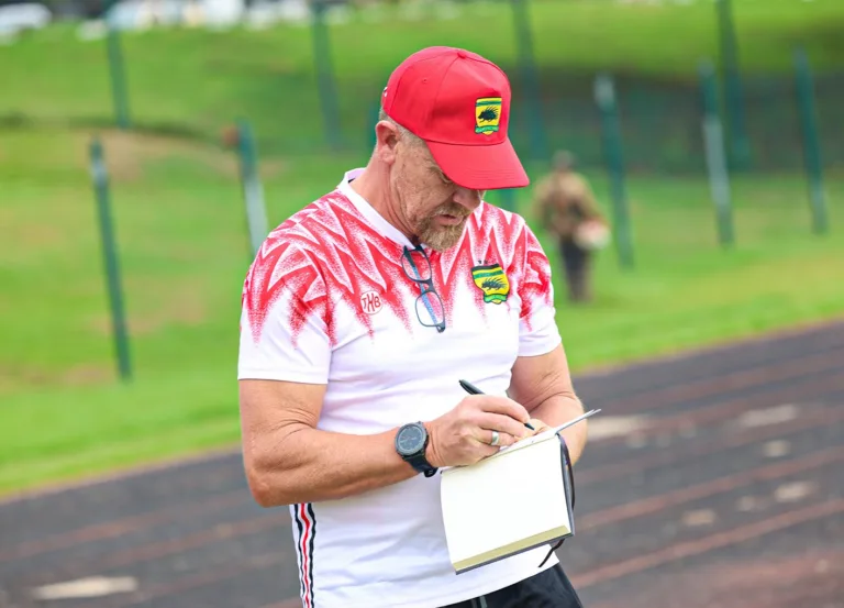 Asante Kotoko coach Eric Tinkler’s last words vs. Hearts of Oak today