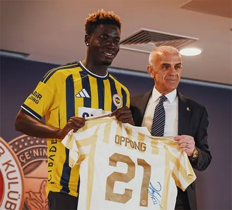 Kojo Peprah Oppong Joins Fenerbahce From OGC Nice