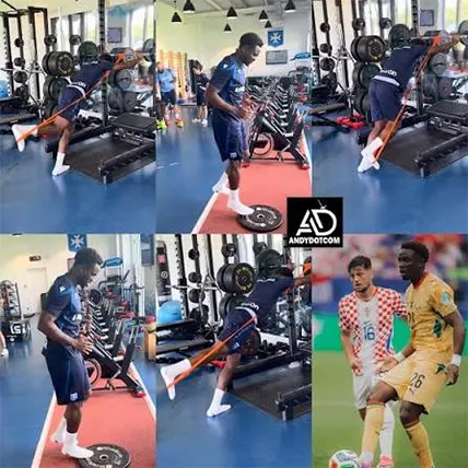 Marvin Senaya Steps Up Recovery After World Cup Injury