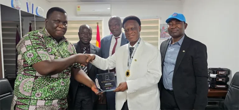ICU-Ghana’s Ayawine Named Africa’s Most Respected Labour Leadership CEO