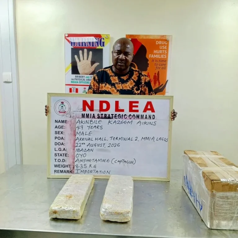 NDLEA Seizes N6.2bn Drugs Hidden in Ghana Soap, Opioids at Lagos Airport