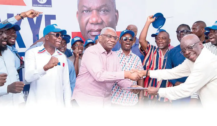NPP Chairmanship Race: Over 50 Constituency Chairmen Back Agyarko