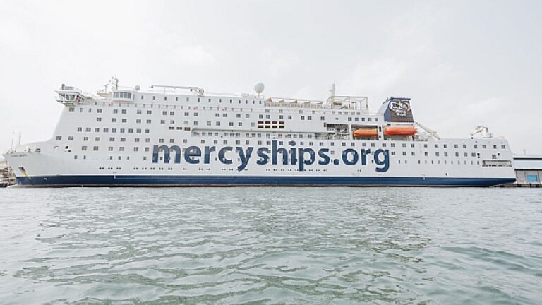 Mercy Ships returns to Ghana with its largest Hospital Ship