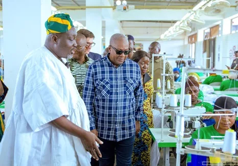 President Mahama inaugurates Northshore Apparel Hub at Savelugu – Facility operates 24 hours