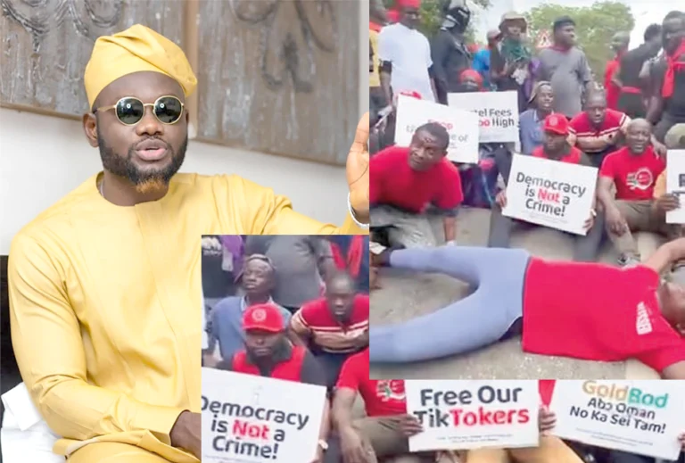 Prince David Osei Joins NPP’s Massive “Democracy Under Attack” Protest, Calls for Urgent Action Against Government Intimidation