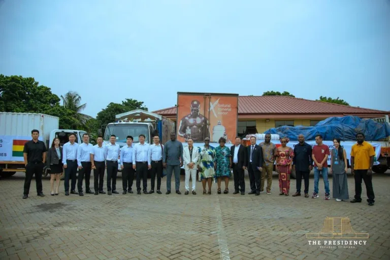 Sentuo Group donates 140 tonnes of rice, sugar to support Ghana flood victims