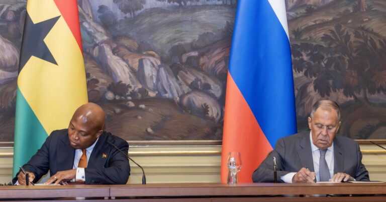 Ghana and Russia Sign First Visa Waiver Deal for Diplomats