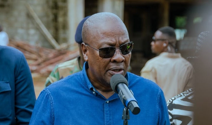 President Mahama inspects Bolgatanga Airport Project as Upper East Resetting Ghana tour begins