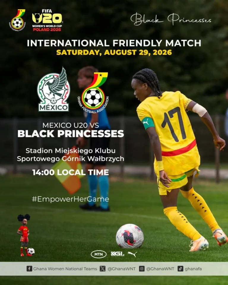 Ghana’s Black Princesses take on Mexico in key World Cup preparation test – Ghana Latest Football News, Live Scores, Results
